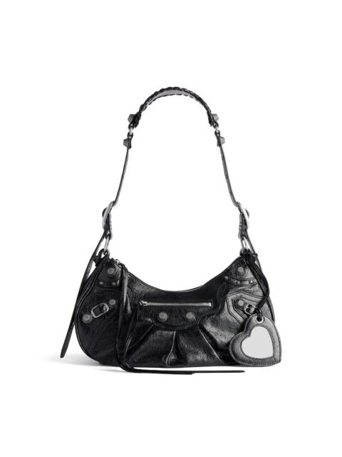 BALENCIAGA Women's Le Cagole Small Shoulder Bag in Black