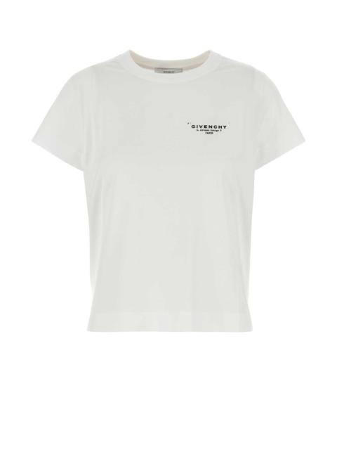Givenchy Givenchy Women White Cotton T-Shirt