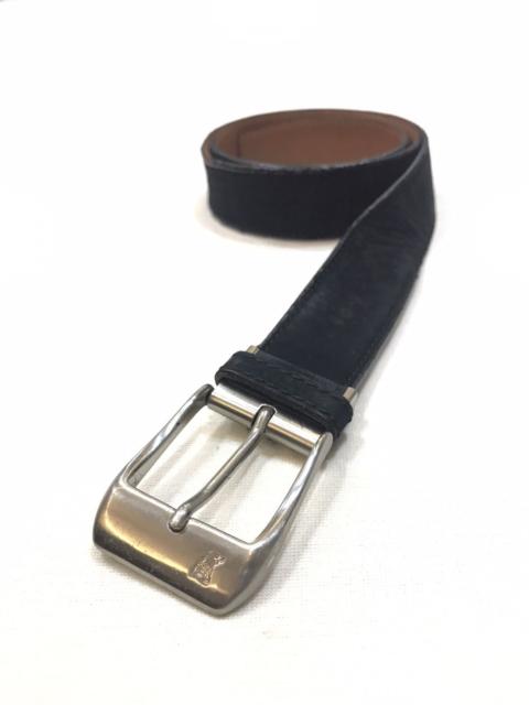 Burberry BURBERRY LONDON SUEDE LEATHER BELT