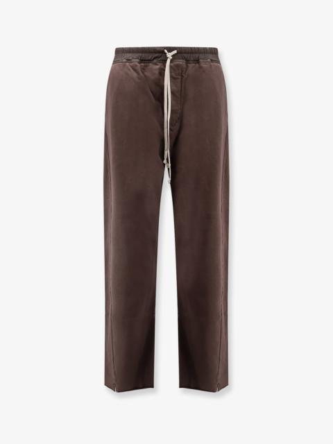 Rick Owens DRKSHDW Drkshdw Berlin Drawstring Organic Cotton Trousers