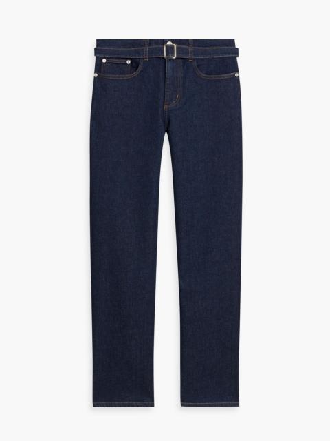Proenza Schouler Ellsworth belted high-rise straight-leg jeans