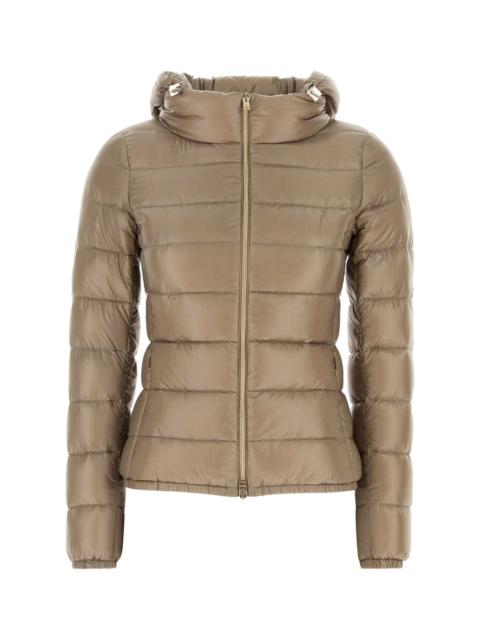 Herno Herno Women Cappuccino Nylon Down Jacket