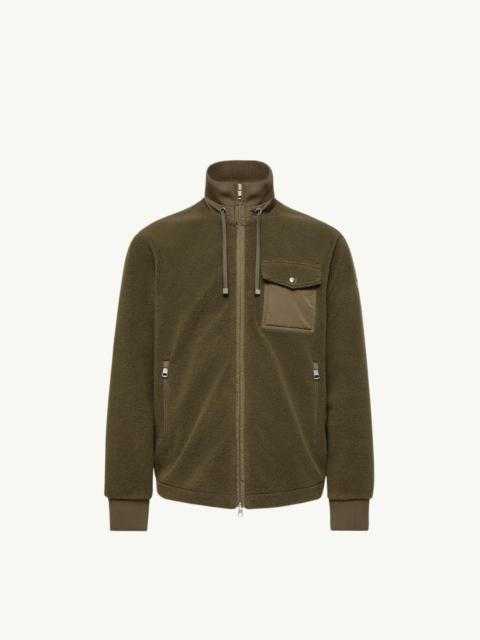 Moncler Padded Teddy Zip-Up Sweatshirt