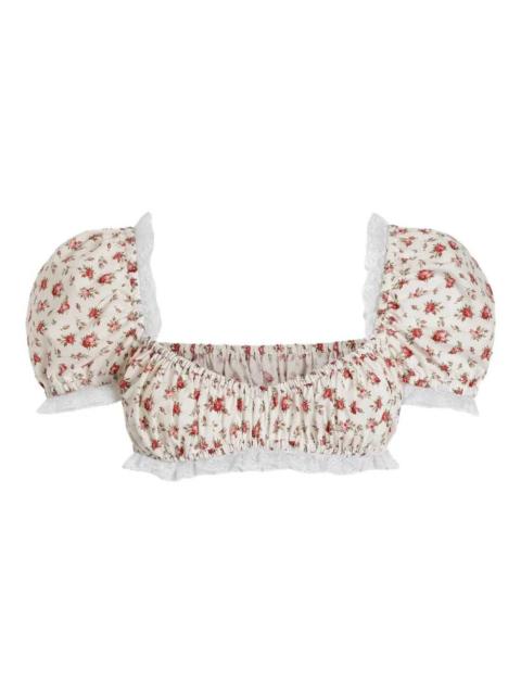 Dolce & Gabbana Dolce & Gabbana Women Floral Crop Top