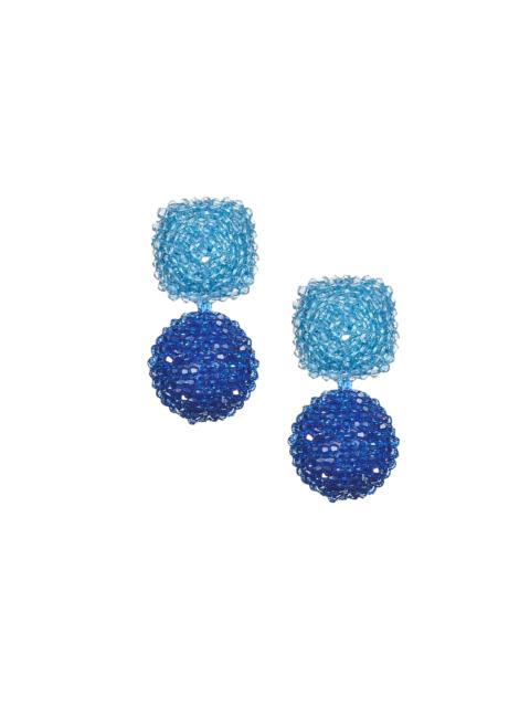 SACHIN & BABI LYDIA EARRINGS - ICE BLUE/NAVY