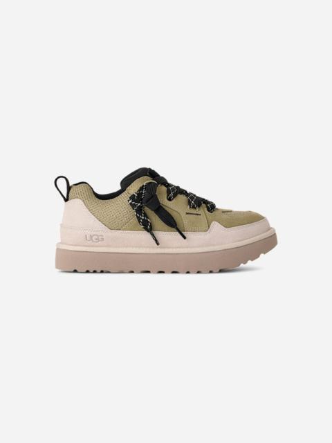 UGG ® Men's Lo Lowmel Suede/Recycled Materials/Textile Shoes in Muted Brass/Putty