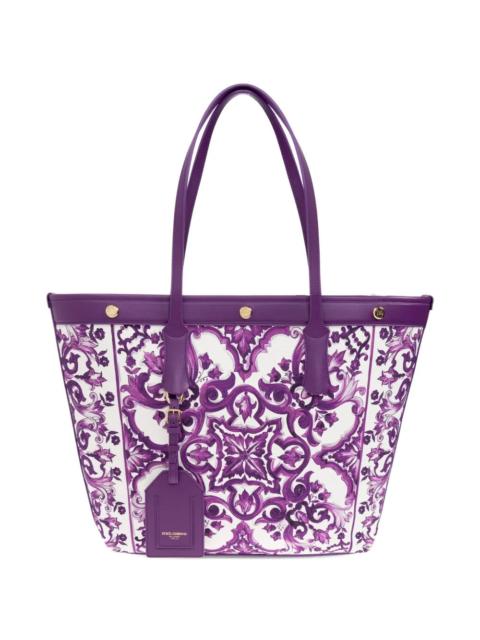 Dolce & Gabbana Dolce & Gabbana Women Shopping Canvas St+Vit.All