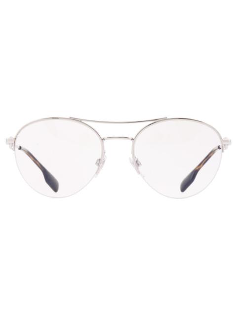 Burberry Burberry Martha Clear Blue Light Filter Oval Ladies Eyeglasses BE1354 1005 53