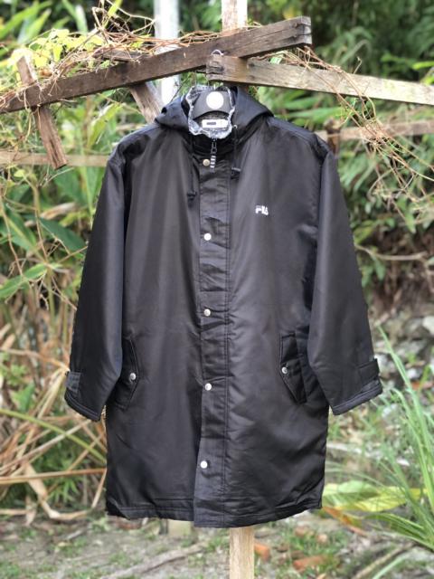 Other Designers Vintage - Vintage Fila Italian Coach Jacket Embroidered Big Logo
