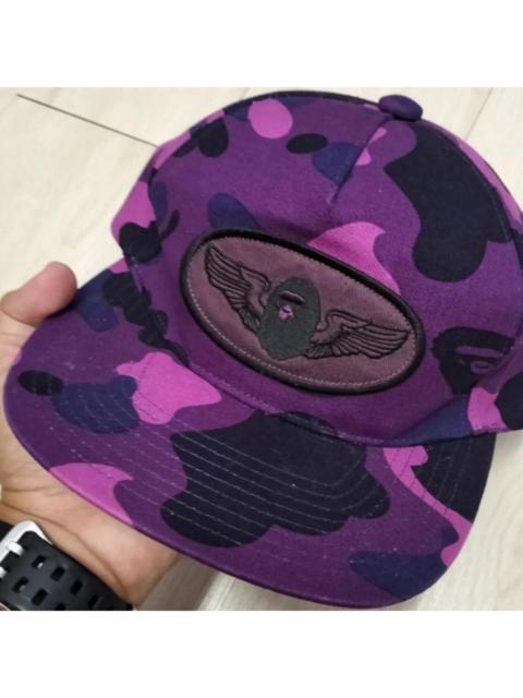 A BATHING APE® BAPE Men's Purple Hat