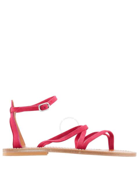 Other Designers K Jacques Epicure Strappy Flat Sandals