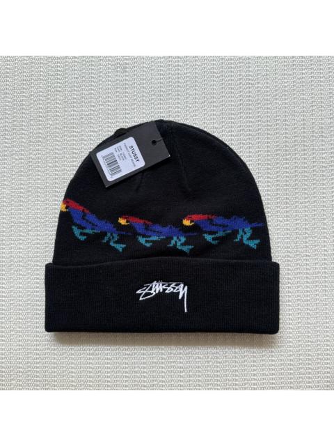 Stüssy Stussy Parrot Cuff Beanie Hat / Black