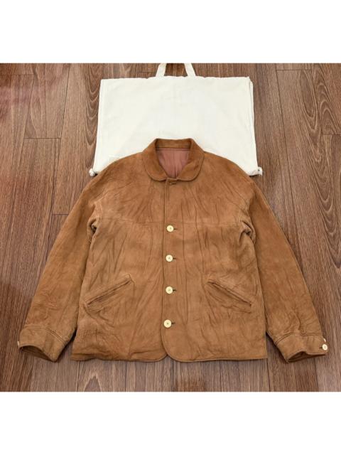 visvim VISVIM 23AW ETON JKT IT (FR VEG.LB) — A jacket crafted from French vegetable-tanned lambskin.