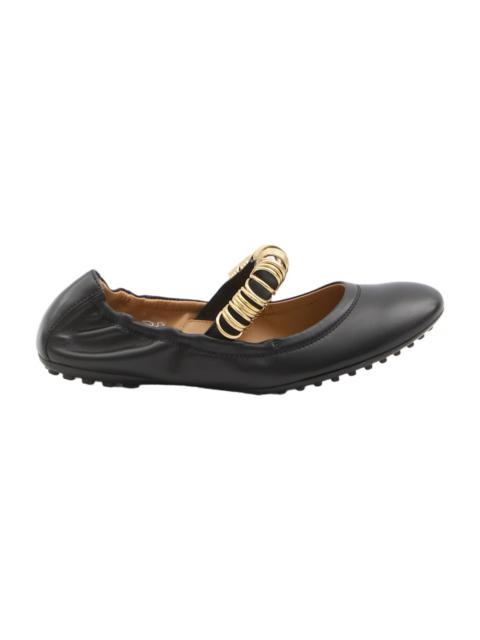 Tod's Ballet Flats Wit Eyelets | italist | REVERSIBLE