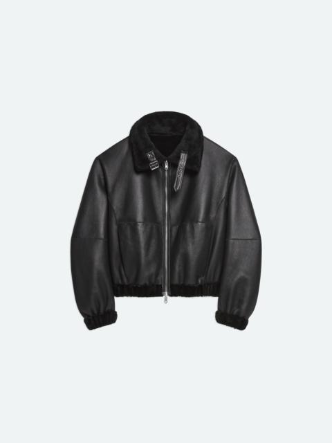 Helmut Lang SHEARLING BOMBER