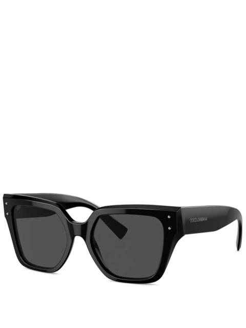 Dolce & Gabbana The Sharp Family Square Sunglasses, 52mm