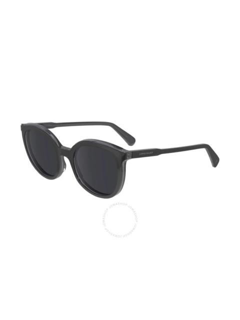 Longchamp Longchamp Dark Grey Oval Ladies Sunglasses LO739S 018 50