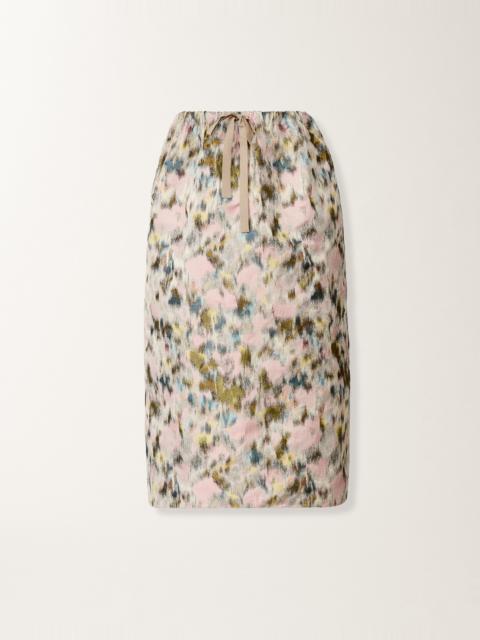 FABIANA FILIPPI Midi skirt in technical chiné