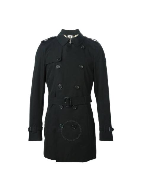 Open Box - Burberry Men's Kensington Mid trench coat, Brand Size 46 (US Size 36)