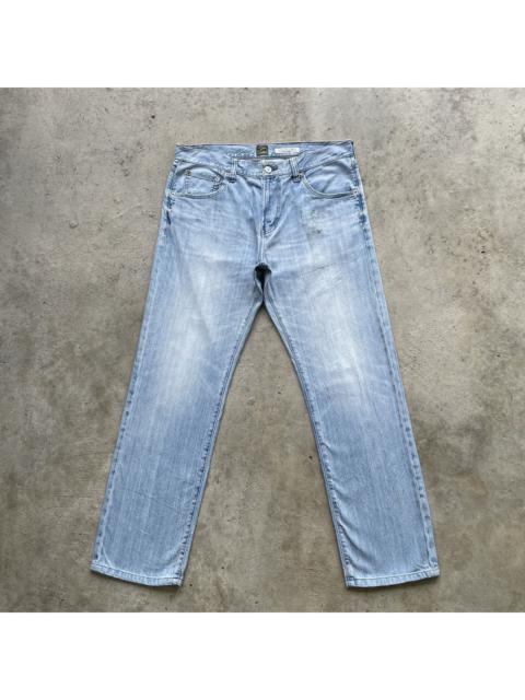 Other Designers Japanese Brand - Vintage Back Number Wash Denim Faded Jeans Pants W34