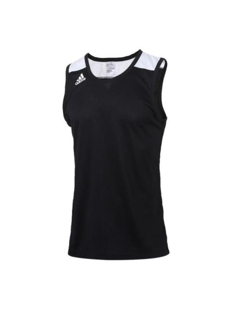 adidas adidas C365 Jrsy Basketball Training Sports Quick Dry Breathable Vest Black DY6631