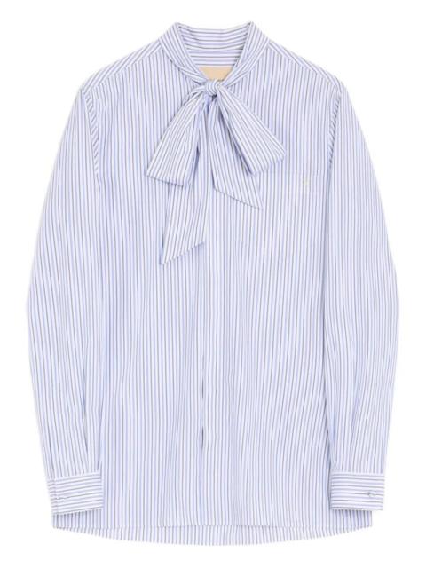 Valentino `VLogo Signature` Striped Shirt