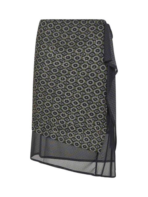 Dries Van Noten Dries Van Noten Women Dries Van Noten Midi Skirt With Print