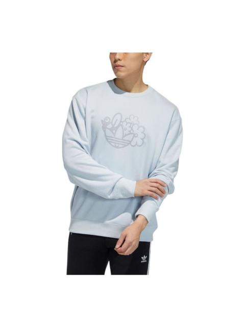 adidas adidas Crew Sweats Hellow 'Blue' HB6866