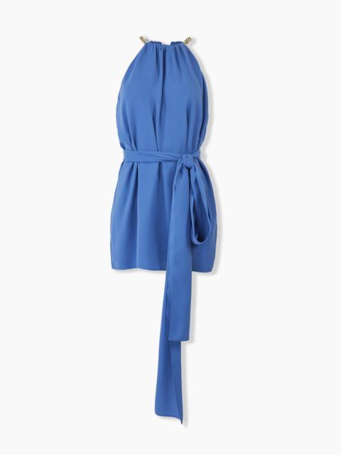 CAROLINA HERRERA Chain-Strap Halterneck Top