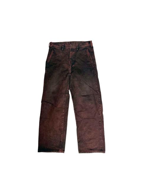 Yohji Yamamoto Yohji Yamamoto Pour Homme Mainline 12AW Red Jeans