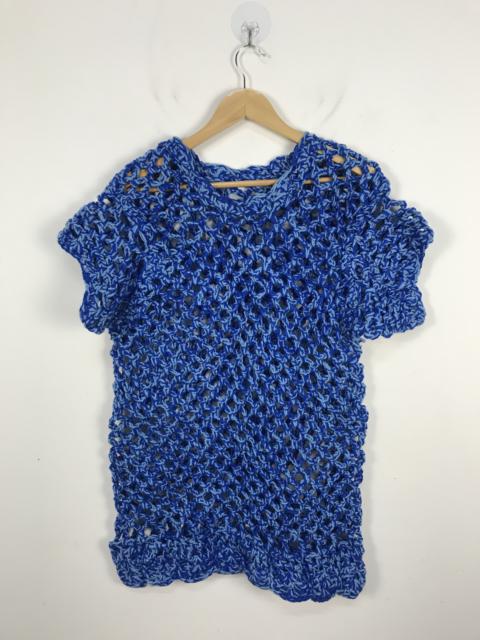 Other Designers Handknit - Unbrand Handknit Mesh Net Knitwear #3015