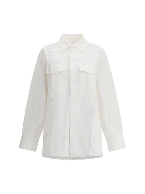 Marine Serre Women Regenerated Household Linen Twin Pocket