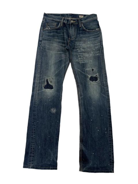 Other Designers RareVintage Edwin Inspired hysteric glamour Distressed jeans