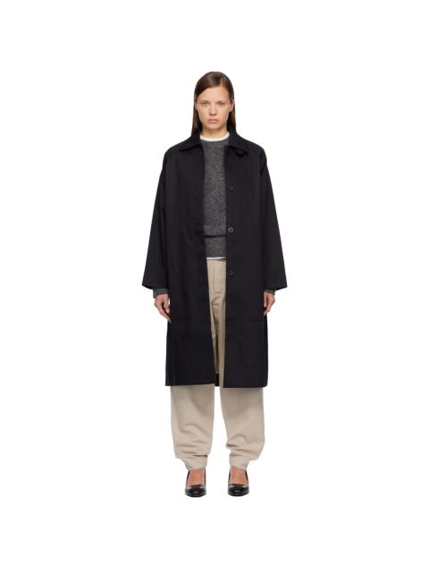CASEY/CASEY Black Carlyle Trench Coat