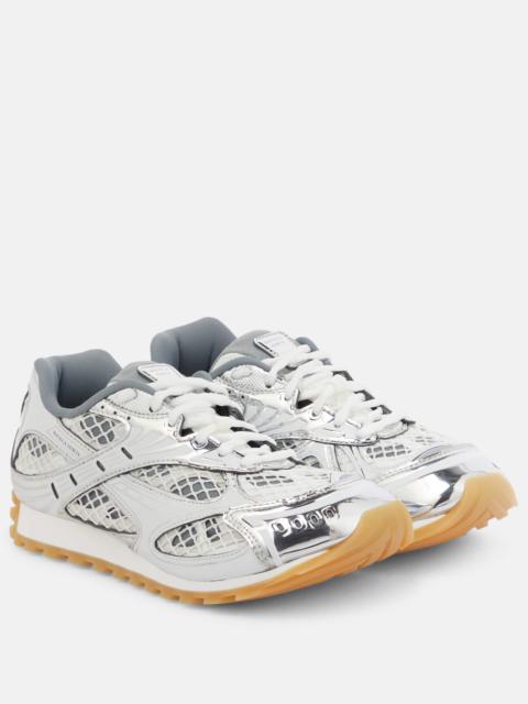 Bottega Veneta Orbit metallic sneakers