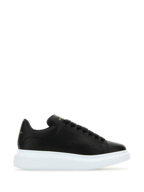 Alexander McQueen Black leather sneakers
