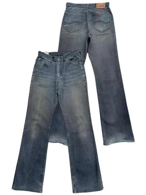 Other Designers Retro Lee Rider Japan Black Flare Denim Jeans 29x33