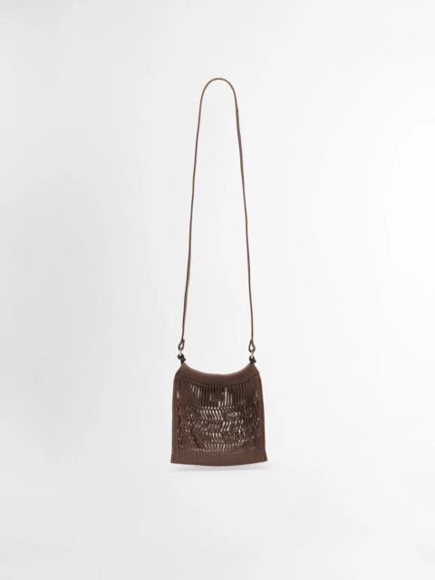 Lemaire MINI CROSSBODY FILT NET BAG