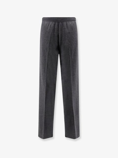 GUCCI Gucci Wool Leisure Trousers With Web Insert