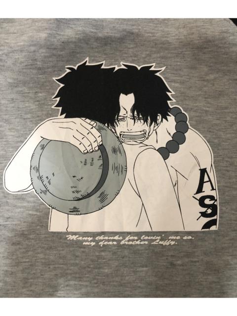Other Designers One Piece - Y2K ONE PIECE ACE LUFFY MARINE FORD WARS ANIME SHIRT