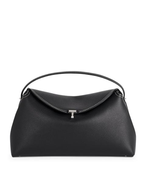 TOTEME T-LOCK BAG IN EMBOSSED LEATHER