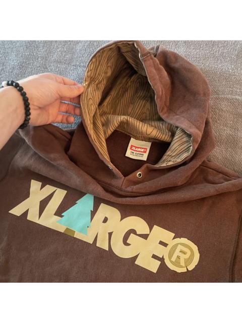 Other Designers Vintage - OG Y2K X-LARGE TREE RiNG LOGO HOODiE SWEATSHiRT