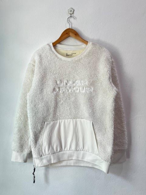 Other Designers Streetwear - UNDER ARMOUR Sherpa White Sweatshirt