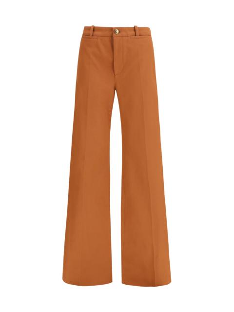 Chloé Chloé Flare Denim Jeans Nougat