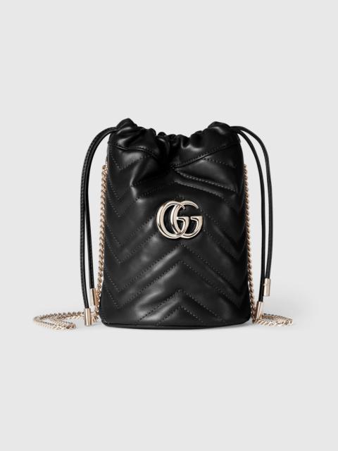 GUCCI Gucci "gg Marmont" Bucket Bag