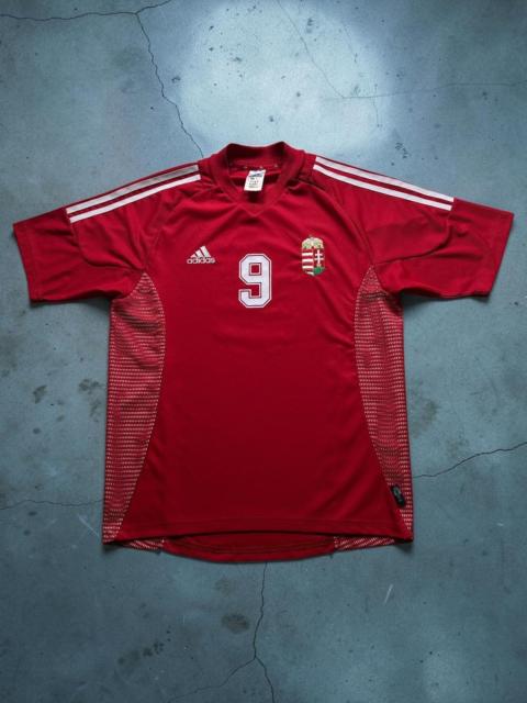 adidas Vintage Y2K 2002 Adidas Hungary Home Jersey Soccer T-Shirt