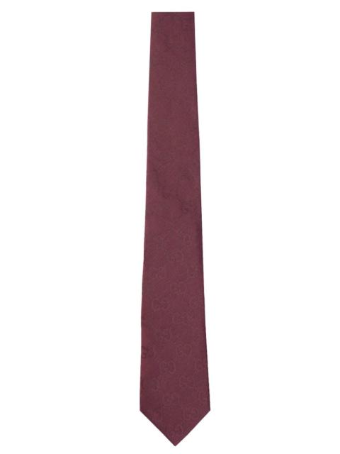 GUCCI COTTON AND SILK TIE