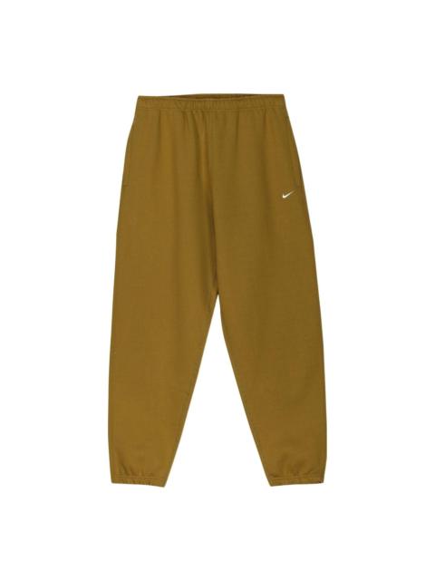 Nike Men's Nike Logo Embroidered Casual Solid Color Sports Pants/Trousers/Joggers Yellow CW5460-318