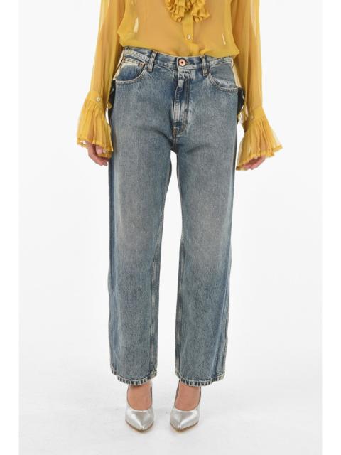 Maison Margiela SS20 wide deconstructed jeans