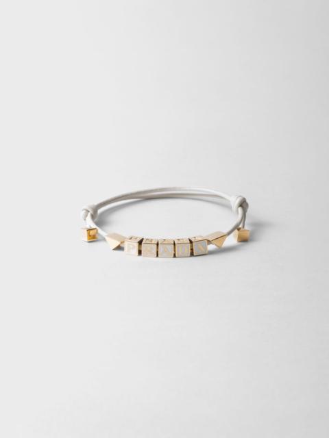 Prada Nappa leather bracelet